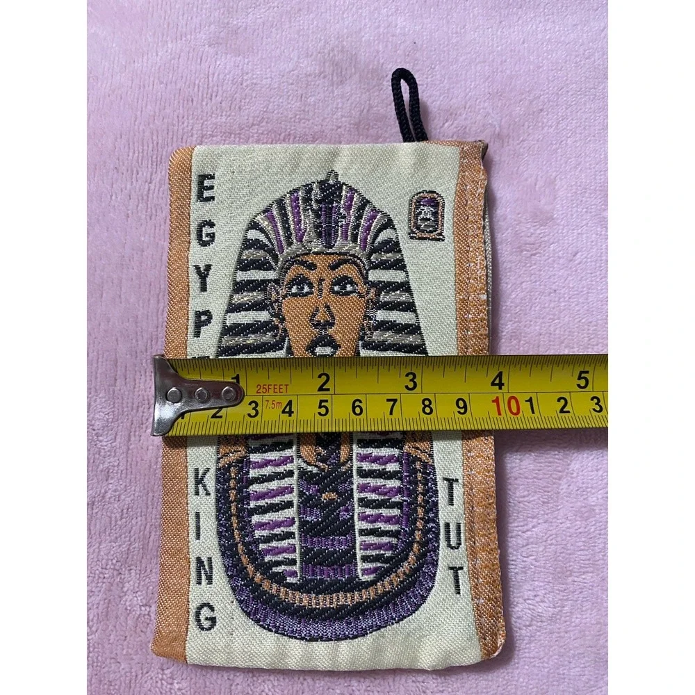 Egyptian King Tut Cosmetic,Coin,Money, Jewelry Zipper Bag 6